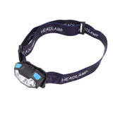 LED Headlamp 5 Level Lighting Modes USB Charging Lightweight Sensor Headlight LED Head Light for Outdoor Camping