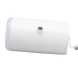 Electric Vacuum Pump USB Charging Inflatable Pump with 4 Lighting Gear for Outdoor Camping White