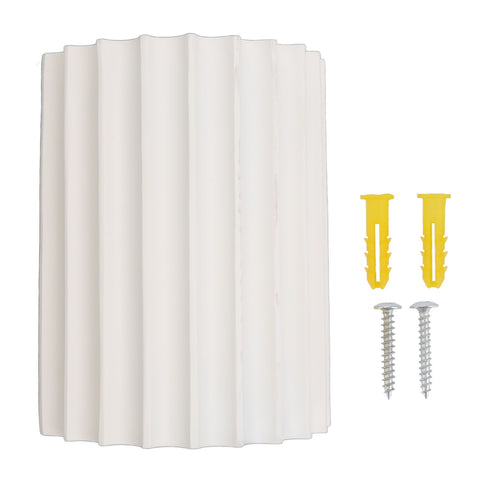 LED Wall Light G9 Lamp Holders Simple Beautiful Decorative Wall Lamp for Bedroom Living Room Entrance 100‑240V White
