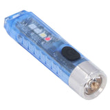 Keychain Flashlight 10 Lighting Modes 5LED TYPE C Fast Charging IP65 Waterproof Portable Keychain Light with Magnetic Base Blue In Australia - Darrahopens