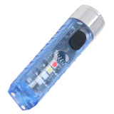 Keychain Flashlight 10 Lighting Modes 5LED TYPE C Fast Charging IP65 Waterproof Portable Keychain Light with Magnetic Base Blue In Australia - Darrahopens