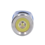 Keychain Flashlight 10 Lighting Modes 5LED TYPE C Fast Charging IP65 Waterproof Portable Keychain Light with Magnetic Base Blue
