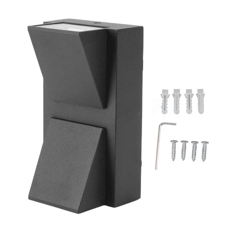 Double Head Wall Light Outdoor Waterproof LED Hallway Wall Light Stair Up and Down Wall Lamp White Light 12W AC85‑265V In Australia - Darrahopens