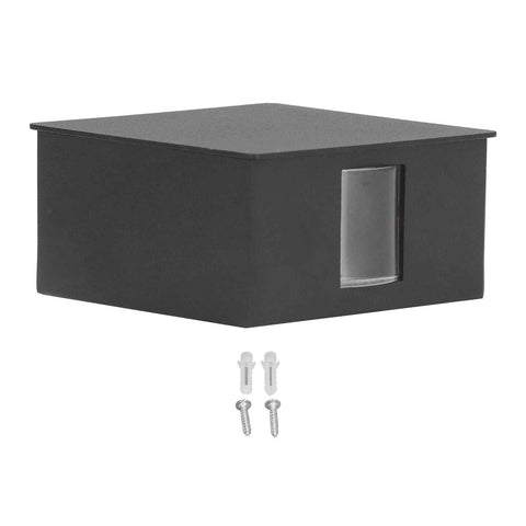 Beam Wall Light Quadrate Design Retro Warm Light 3W Unilateral Lighting LED Wall Lamp AC85 to 265V for Hotel Black Shell In Australia - Darrahopens