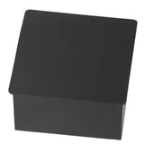 Beam Wall Light Quadrate Design Retro Warm Light 3W Unilateral Lighting LED Wall Lamp AC85 to 265V for Hotel Black Shell