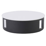 Wall Light Round Shape Aluminum Alloy 3 Beams Modern Wall Sconce Lamp for Dining Room AC85‑265V 9W White In Australia - Darrahopens