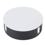 Wall Light Round Shape Aluminum Alloy 3 Beams Modern Wall Sconce Lamp for Dining Room AC85‑265V 9W White