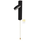 LED Wall Lights 3 Color Modes Modern Style Aluminium Pull Chain Switch Modern Wall Sconces for Bedroom Stair 85 to 265V