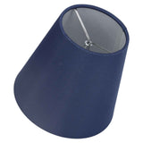 6PCS Fabric Lampshade Modern Simple Good Light Transmission Table Lamp Shade for E14 Bulb Miniature Bulb for Ceiling Lamp A3 02 Dark Blue In Australia - Darrahopens