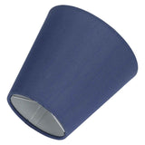 6PCS Fabric Lampshade Modern Simple Good Light Transmission Table Lamp Shade for E14 Bulb Miniature Bulb for Ceiling Lamp A3 02 Dark Blue In Australia - Darrahopens