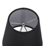 6Pcs Lampshade Lamp Shade Modern Simple Style Home Decoration Black for Small E14 Bulb