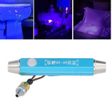 Jewelry Identification Light Double Head White Light Purple Light 2 LED USB Charge Jewelry Detector Lamp for Home Outdoor