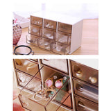 Mini 9 Grid Drawer Desk Storage Box Plastic Storage Organizer for Home Office In Australia - Darrahopens