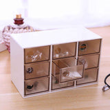 Mini 9 Grid Drawer Desk Storage Box Plastic Storage Organizer for Home Office In Australia - Darrahopens