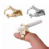 Zinc Alloy Cigarette Holder Cigarette Finger Ring Smoking Accessories In Australia - Darrahopens