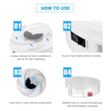 1PCS Electric Fly Trap Device with Trapping Food Electric Flycatcher Artifact In Australia - Darrahopens