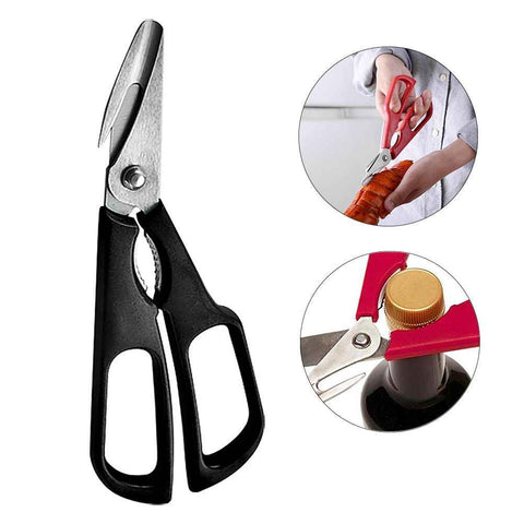 Stainless Steel Seafood Scissors Lobster Fish Scissors Detachable Lobster Forceps Kitchen Tool In Australia - Darrahopens