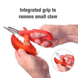 Stainless Steel Seafood Scissors Lobster Fish Scissors Detachable Lobster Forceps Kitchen Tool In Australia - Darrahopens