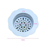 Flower Shape Drain Filter Plastic Sink Lid Sink Hair Strainer for Kitchen Bathroom In Australia - Darrahopens