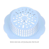 Flower Shape Drain Filter Plastic Sink Lid Sink Hair Strainer for Kitchen Bathroom In Australia - Darrahopens