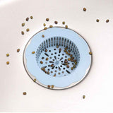 Flower Shape Drain Filter Plastic Sink Lid Sink Hair Strainer for Kitchen Bathroom In Australia - Darrahopens