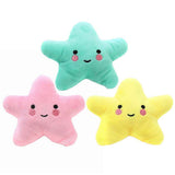 Pet Dog Chew Toy Plush Star Shaped Soft Cute Dog Cat Chew Puppy Toys In Australia - Darrahopens