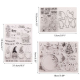 1 Set Christmas DIY Cutting Dies and Stamps Scrapbooking Cutting Machine Stencils Embossing Stencil Template Gifts