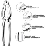 12PCS Seafood Tools Crab Sheller Forks Set Opener Shellfish Lobster Leg Sheller Kitchen Accessories