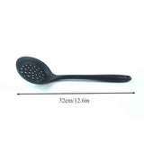 Silicone Slotted Skimmer Spatula Lightweight Slotted Spoon Skimmer Spoon Strainer Ladle with Long Handle In Australia - Darrahopens