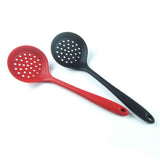 Silicone Slotted Skimmer Spatula Lightweight Slotted Spoon Skimmer Spoon Strainer Ladle with Long Handle In Australia - Darrahopens