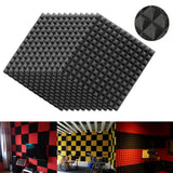 12Pcs Acoustic Foam Panels Acoustic Foam Sound Absorption Pyramid Studio Treatment Wall Panels