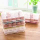 15 Grids Egg Storage Box Egg Preservation Container Portable Egg Organizer In Australia - Darrahopens