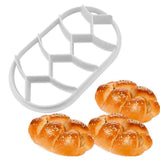 2PCS Dough Press Mold Set Baking Bread Rolls Mold Plastic Pastry Cutters In Australia - Darrahopens