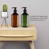 4PCS Plastic Bottles with Pump 500ml Refillable Plastic Soap Dispenser Bottle for Bathroom or Kitchen Handwash Lotions Shampoo Conditioner In Australia - Darrahopens