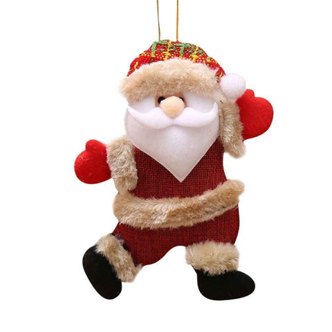 Christmas Tree Ornament Christmas Plush Dolls Pendant for Christmas Tree Decoration In Australia - Darrahopens