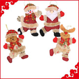 Christmas Tree Ornament Christmas Plush Dolls Pendant for Christmas Tree Decoration In Australia - Darrahopens