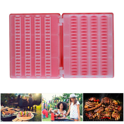 Barbecue Meat Skewer Tool Handheld Meat Skewer Device Portable Barbecue Kebab Maker