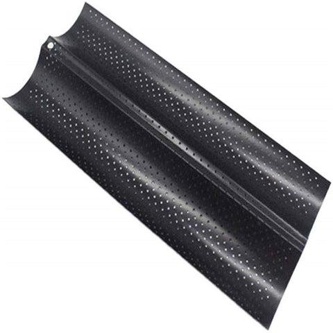 2 Slot Baguette Baking Tray Nonstick Bread Baking Tray Stainless Steel Baking Pan In Australia - Darrahopens