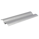 2 Slot Baguette Baking Tray Nonstick Bread Baking Tray Stainless Steel Baking Pan