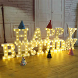 LED 26 Alphabet Letter Number Lights Ampersand Symbol Love Heart Light Up Sign Lamp For Love Wedding Home Party Holiday Bar Decoration In Australia - Darrahopens
