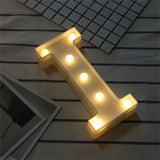 LED 26 Alphabet Letter Number Lights Ampersand and Symbol Love Heart Light Up Sign Lamp For Love Wedding Home Party Holiday Bar Decoration In Australia - Darrahopens