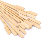 100PCS Barbecue Bamboo Skewers Disposable Bamboo Stick Barbecue Paddle Skewers In Australia - Darrahopens