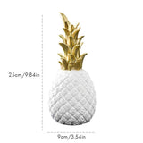 Nordic Modern Resin Pineapple Decor Living Room Wine Cabinet Window Desktop Home Decoration