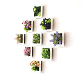 3D Stereo Wall Hanging Simulation Plant Photo Frame Flower Frames Decoration 50A