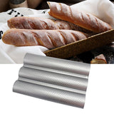 Non Stick Perforated French Bread Pan Bakeware Toast Cooking Bake Mold Home Bread Baking Mold In Australia - Darrahopens