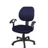 2 Pcs Universal Computer Office Chair Backrest Cover Protective Stretchable Rotating Drafting Chair Slipcover