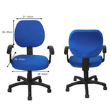 2 Pcs Universal Computer Office Chair Backrest Cover Protective Stretchable Rotating Drafting Chair Slipcover In Australia - Darrahopens