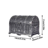 Plastic Pirate Treasure Box Jewelry Storage Box Organizer Makeup Gift Box Candy Box In Australia - Darrahopens