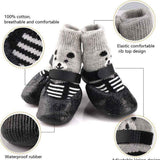 4PCS Pet Socks Anti Slip Waterproof Paw Protector Outdoor Sports Socks Shoes Boots Dogs Protective Paw Rain Snow Shoes In Australia - Darrahopens