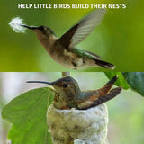 3Pcs 3 Inch Globe Hummingbird Nesters Bird Nesting Material Holder Cotton Balls Bird Nesting Material for Wild Birds Wrens Finches